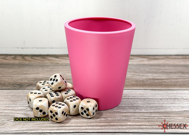 Chessex: Flexible Dice Cup - Pink Dice & Gaming Accessories Chessex