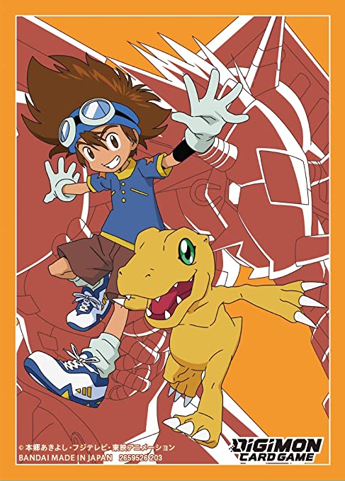 Digimon TCG: Official Card Sleeves (Dragon of Courage) Card Sleeves Bandai