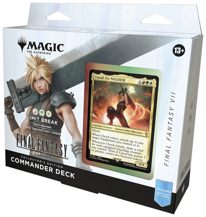 MTG×FF Commander Deck LIMIT BREAK MAGIC-THE-GATHERING-LIMIT-
