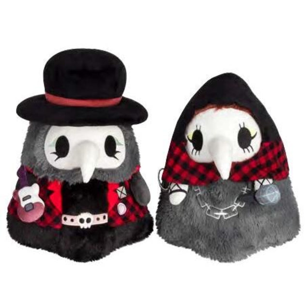Squishable: Mini Punk Rock Plague Doctor & Nurse Set Toys & Plushes Squishable