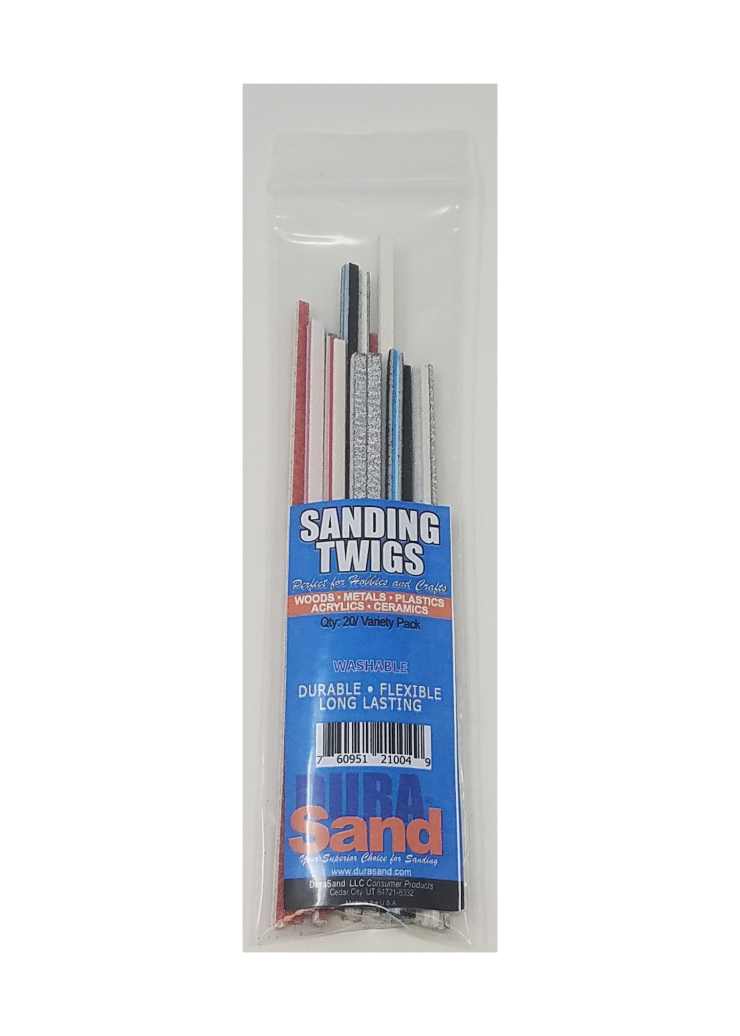 Durasand: Sanding Twigs Assortment (Qty: 20/Variety Pack) Basing Materials PM Hansen Ltd