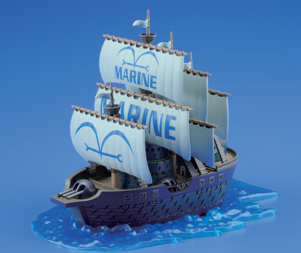 Bandai: One Piece Grand Ship Collection - Marine Ship Toys & Plushes Bandai