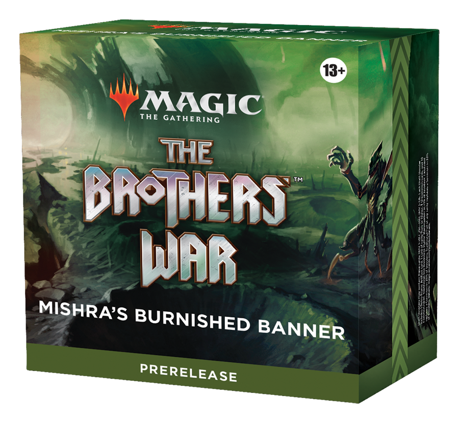 MTG The Brothers' War Prerelease Kit: Mishra's Burnished Banner MTG Sealed Magic: The Gathering