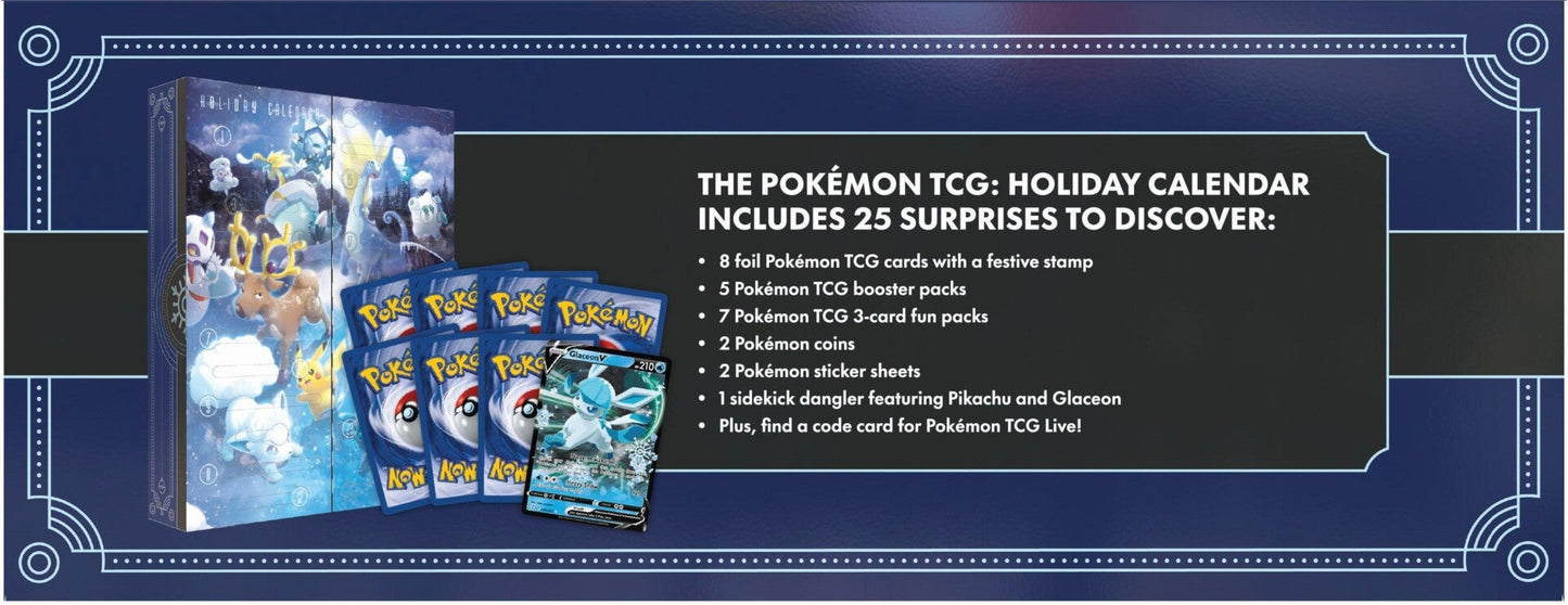 Pokémon Holiday Calendar 2023 Pokemon Sealed Pokémon