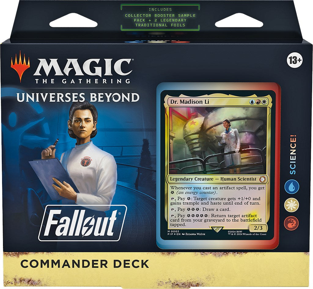 MTG Fallout - Science! Commander Deck MTG Sealed Magic: The Gathering
