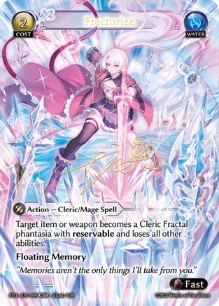 その他 grand archive FTC Fracturize foil Fracturize (Fractured Crown) - Index - Grand Archive Card