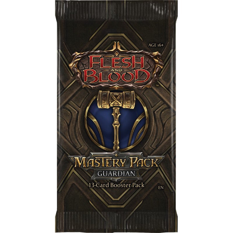 Flesh and Blood: Mastery Pack Guardian - Booster Pack Flesh And Blood Sealed Flesh And Blood