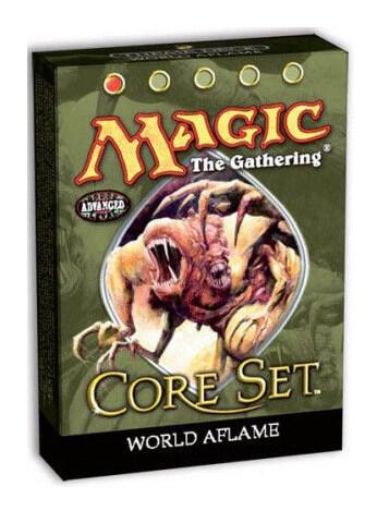 MTG Ninth Edition Core Set - Theme Deck (World Aflame) MTG Sealed Magic: The Gathering