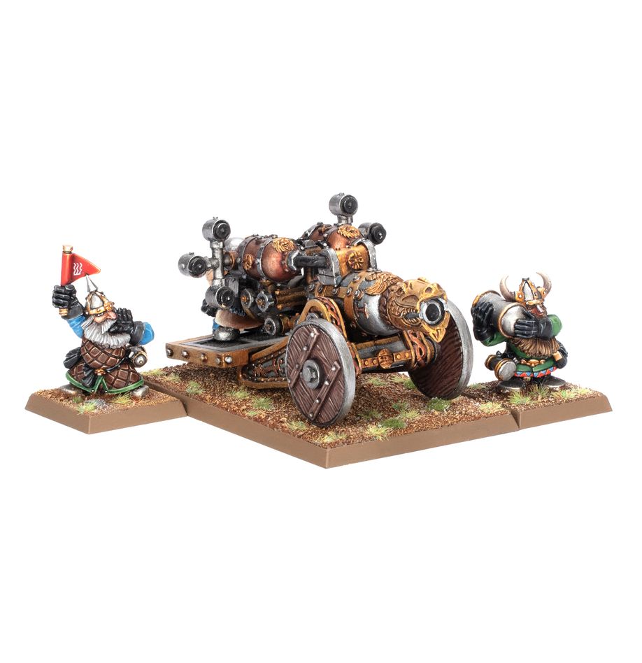 Dwarfen Mountain Holds: Flame Cannon (WO) The Old World Games Workshop