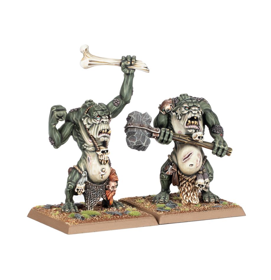Orc & Goblin Tribes: Common Trolls (WO) The Old World Games Workshop