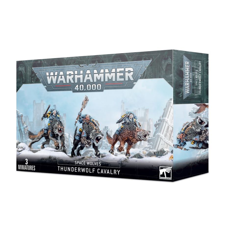 Space Wolves: Thunderwolf Cavalry Warhammer 40k Games Workshop