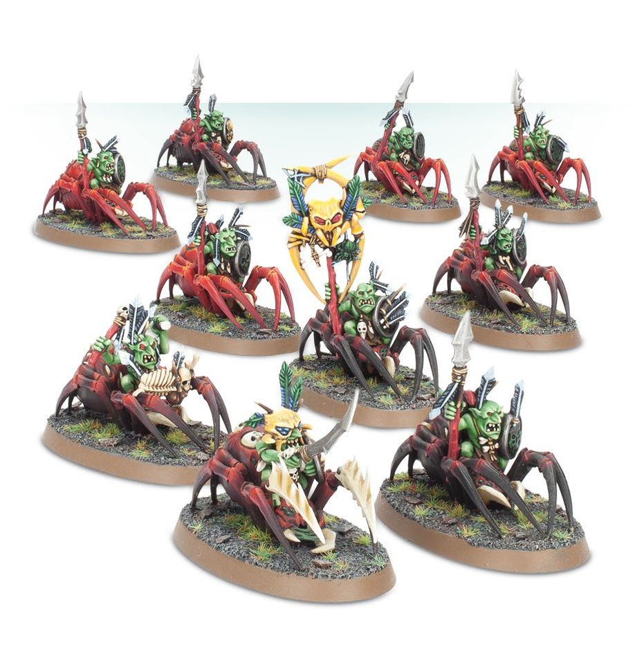 Gloomspite Gitz: Grot Spider Riders (WO) Age of Sigmar Games Workshop