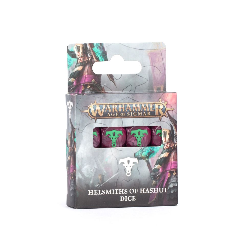 Helsmiths of Hashut: Dice Set Age of Sigmar Games Workshop