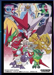 Digimon TCG: Official Card Sleeves - "Appmon" 2025 Ver.2.0 60Ct Card Sleeves Bandai