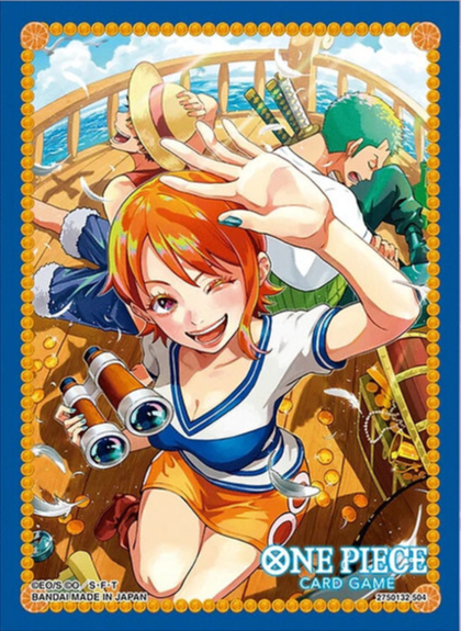 One Piece Card Sleeves - Nami 70Ct (Set 8) Card Sleeves Bandai
