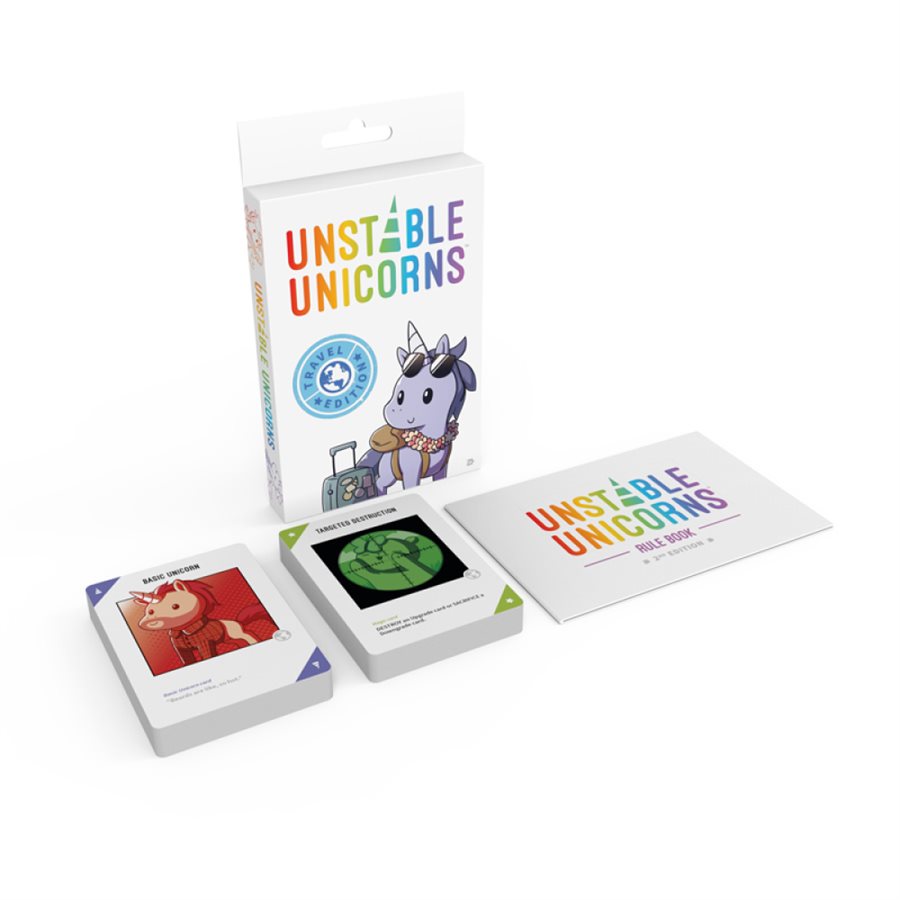 Unstable Unicorns Travel Edition Board Games Unstable Games