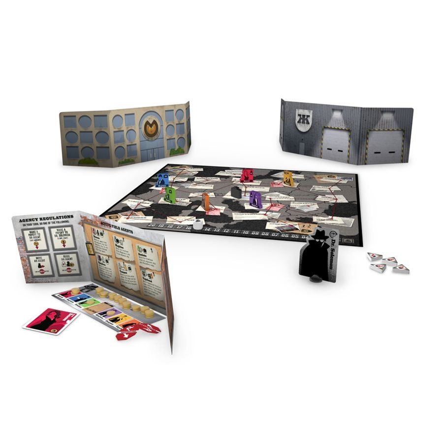 Conspiracy: The Solomon Gambit Board Games Restoration Games