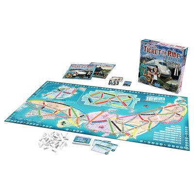 Ticket To Ride: Map Collection 7 - Japan & Italy Board Games Days of Wonder