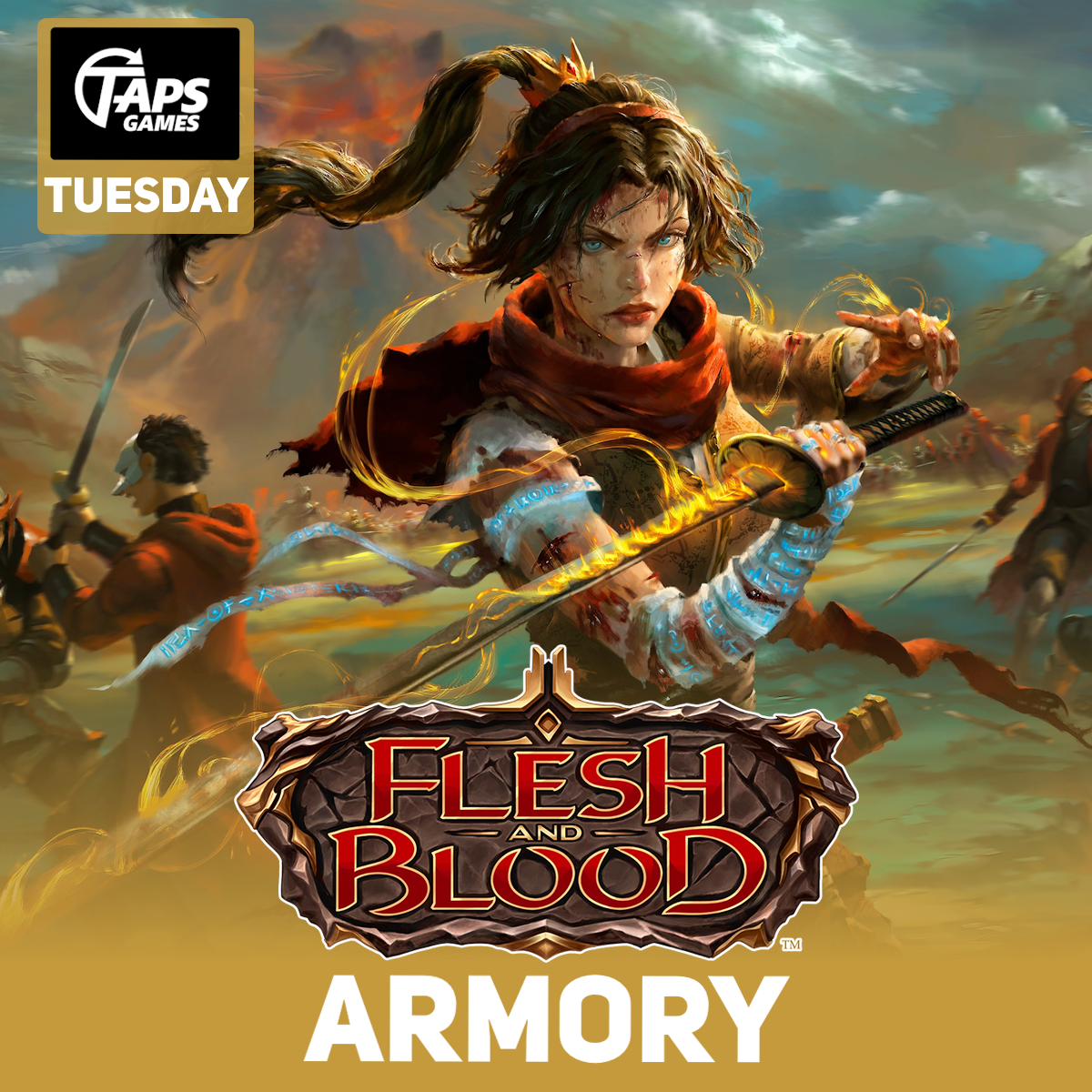 Flesh and Blood Armory Event Entry (Tuesday) Event Events