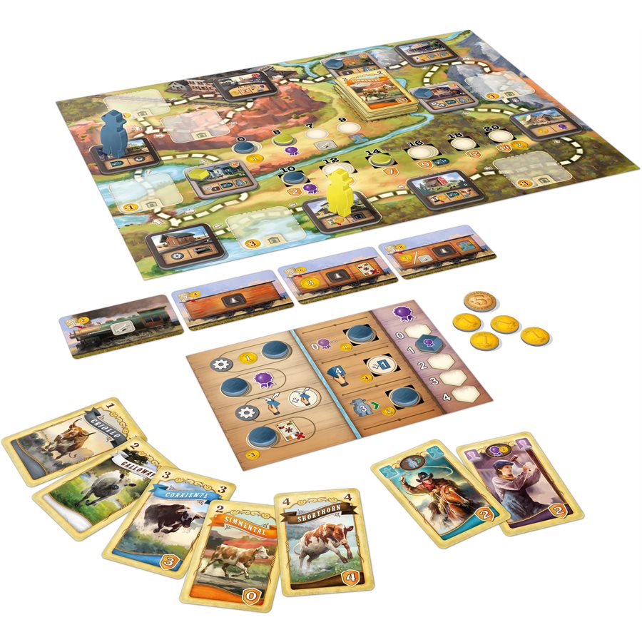 Great Western Trail: El Paso Board Games Lookout Games