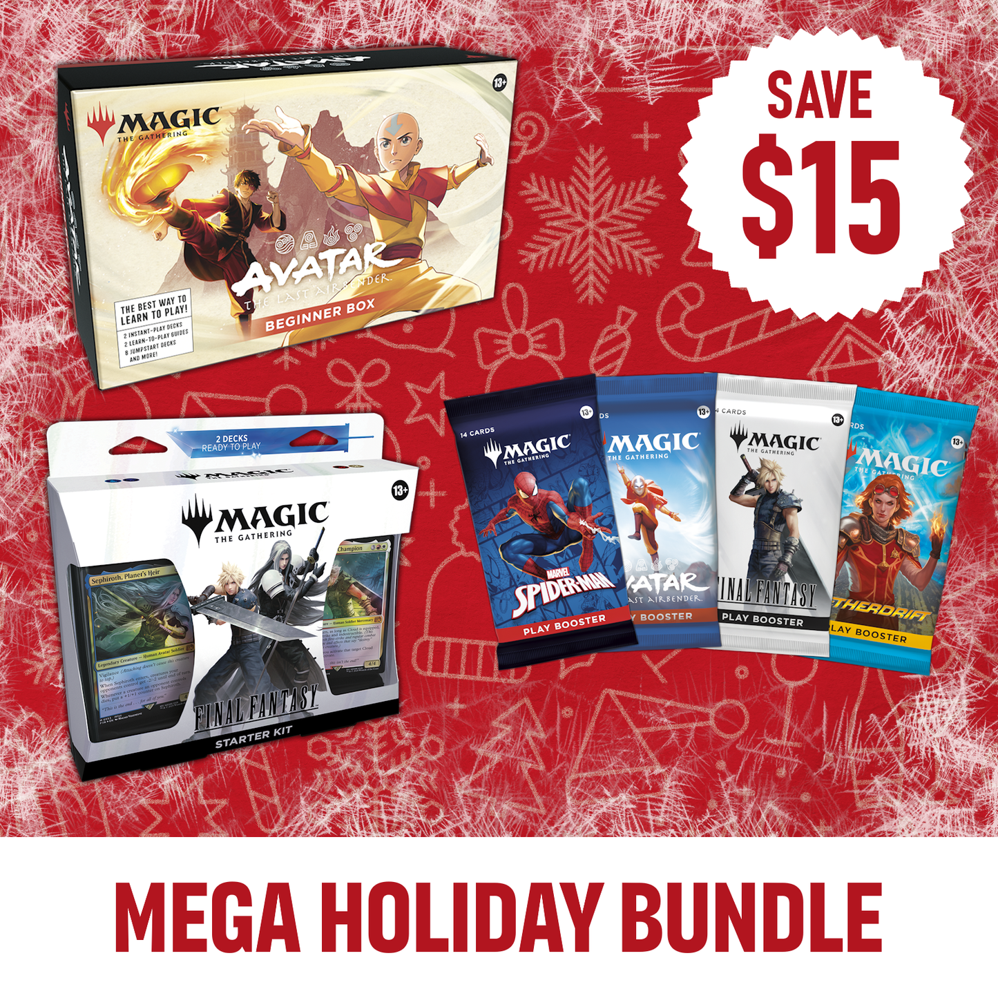 MTG Mega Holiday Bundle #4 MTG Sealed Magic: The Gathering