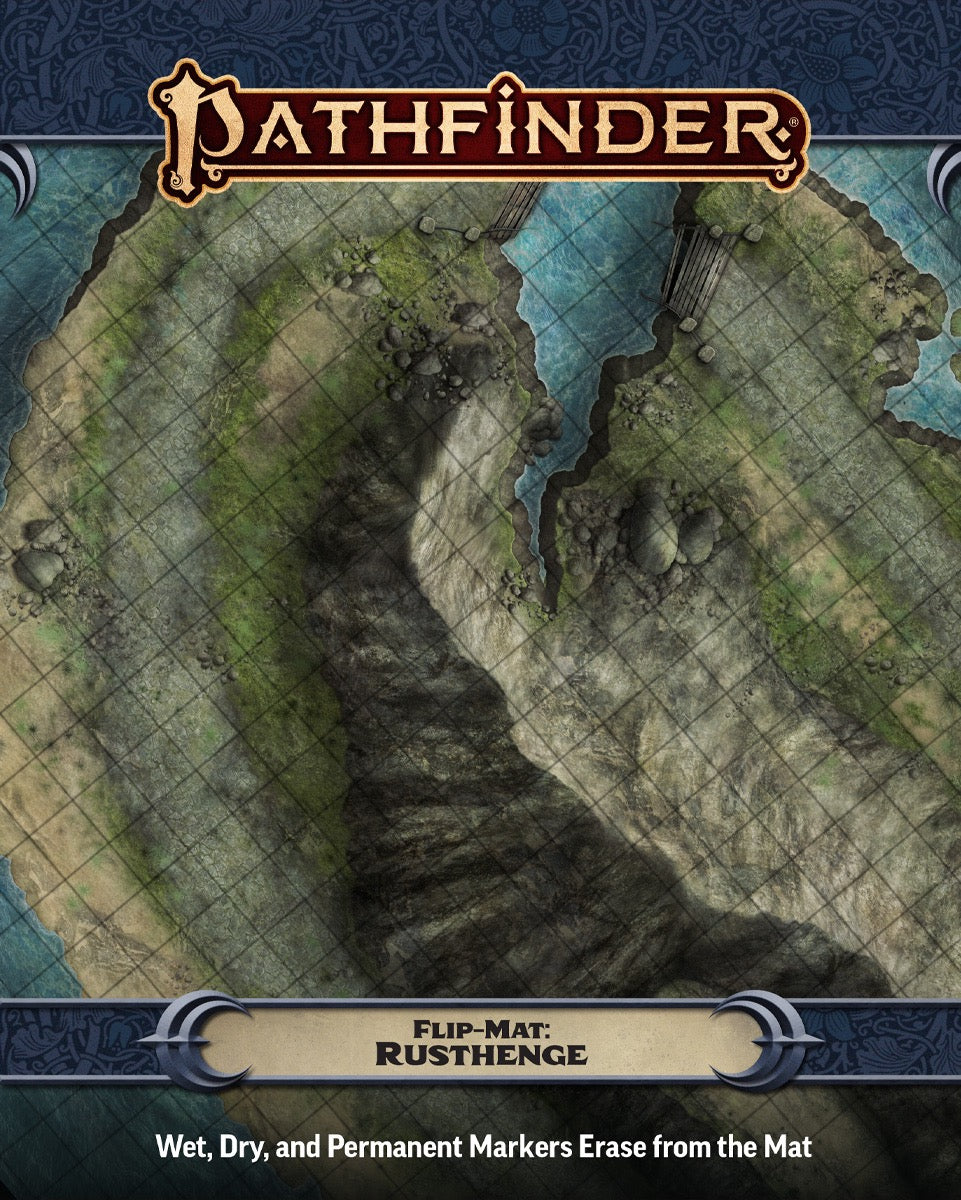 Pathfinder Flip-Mat: Rusthenge Tabletop RPGs Paizo Publishing