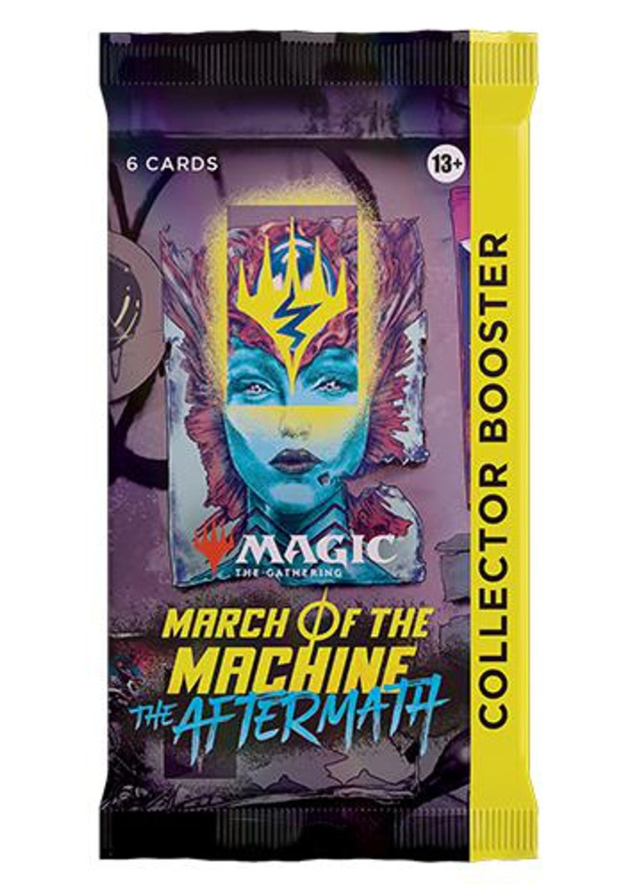 MTG March of the Machine: The Aftermath Collector Booster Pack MTG Sealed Magic: The Gathering