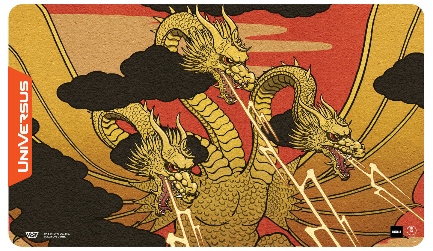 UniVersus: Playmat "King Gidorah" Godzilla Playmats UniVersus