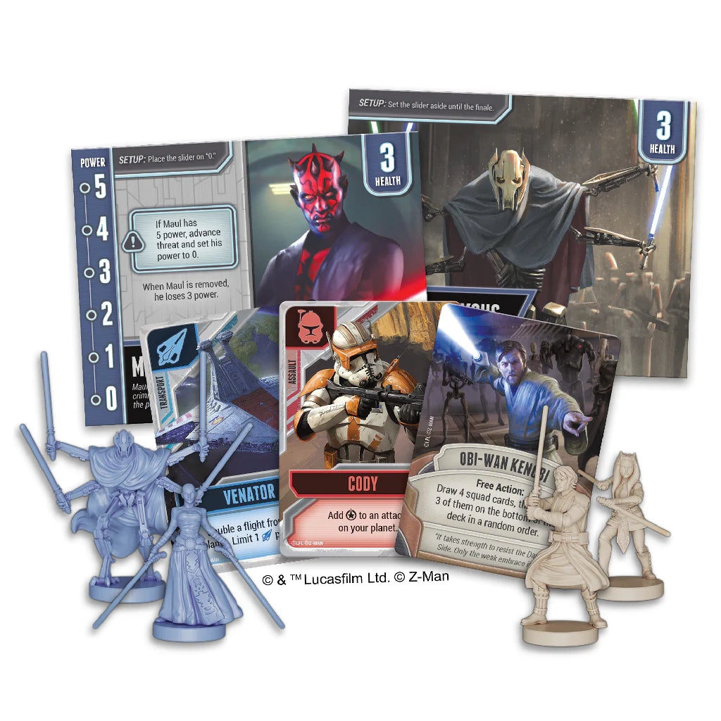 Star Wars: The Clone Wars - A Pandemic System Game Board Games Z-Man Games