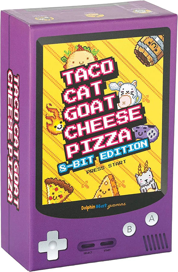 Taco Cat Goat Cheese Pizza: 8-Bit Edition – Taps Games