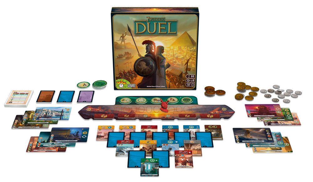 7 Wonders - Duel Board Games Repos Production
