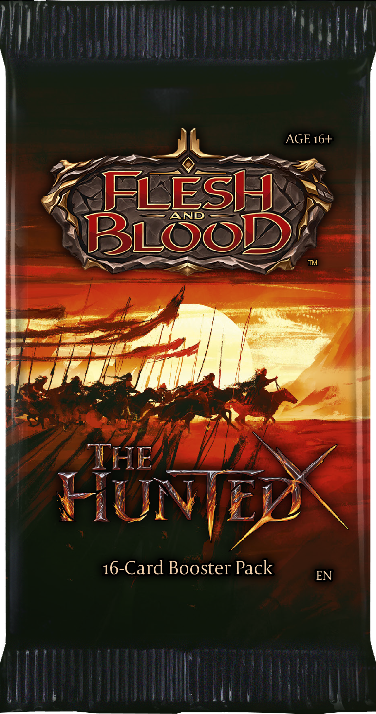 Flesh and Blood: The Hunted - Booster Pack Flesh And Blood Sealed Flesh And Blood