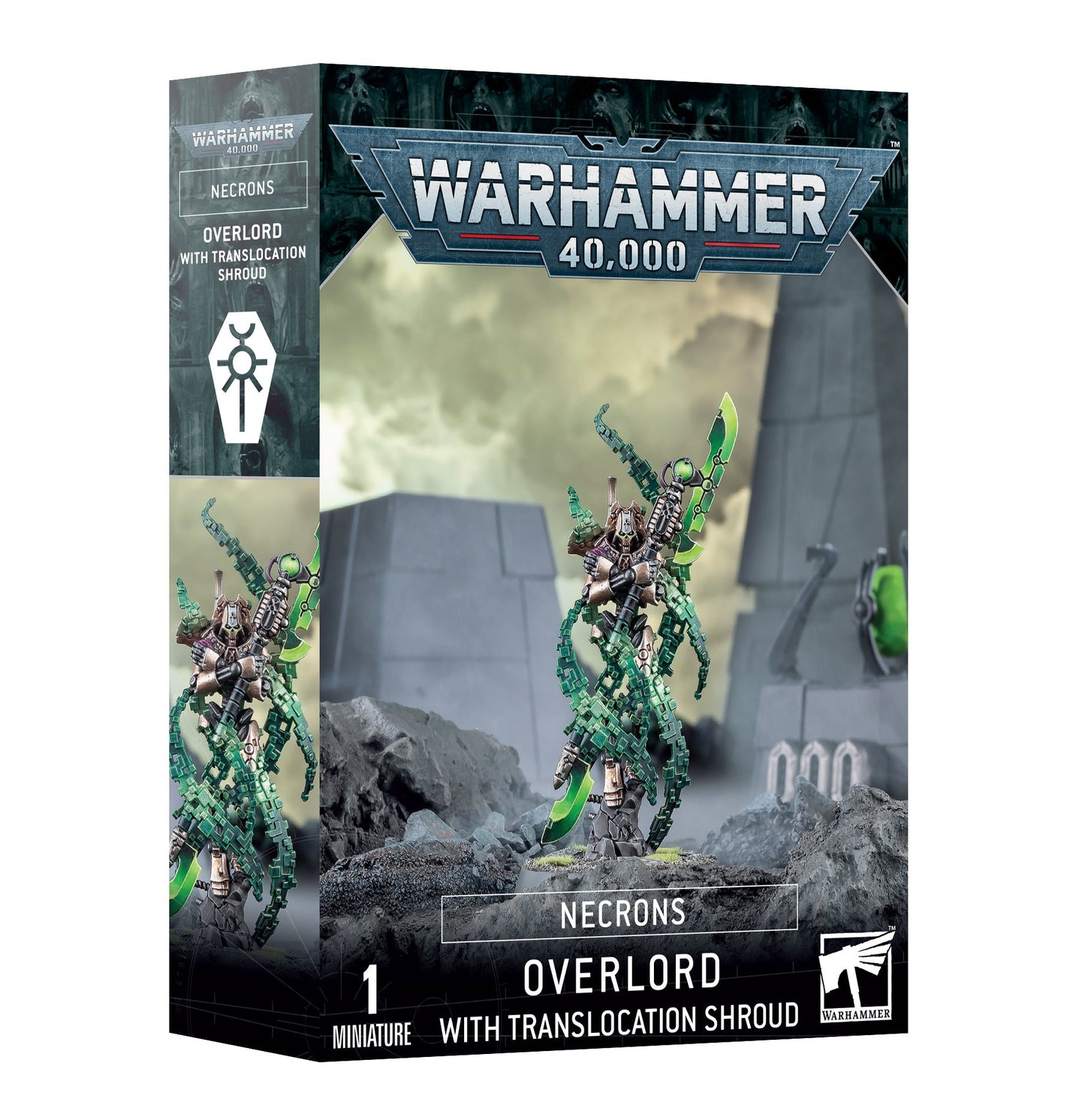Necrons: Overlord with Translocation Shroud Warhammer 40k Games Workshop
