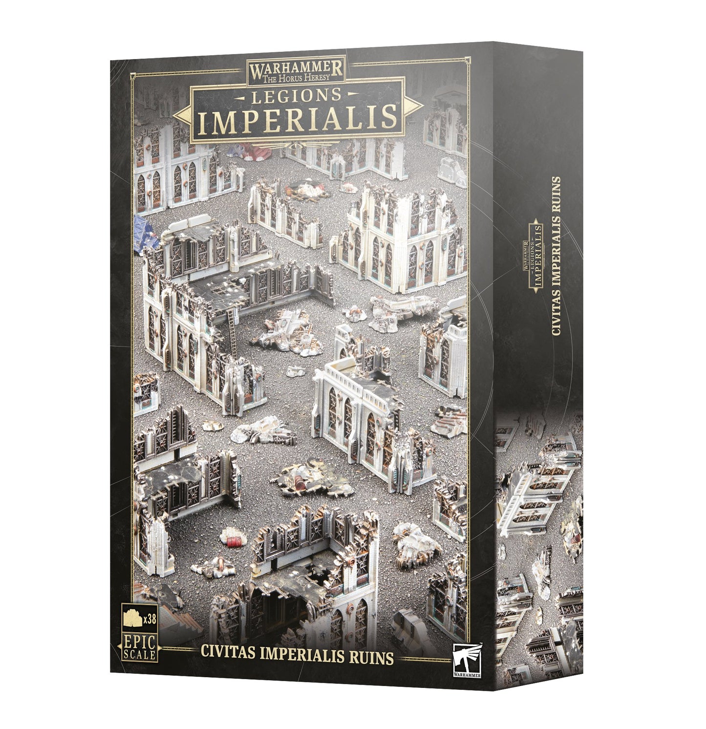 Legions Imperialis: Civitas Imperialis Ruined Buildings Adeptus Titanicus Games Workshop