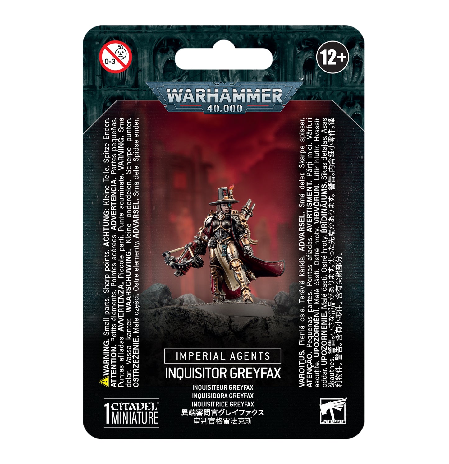 Imperial Agents: Inquisitor Greyfax Warhammer 40k Games Workshop