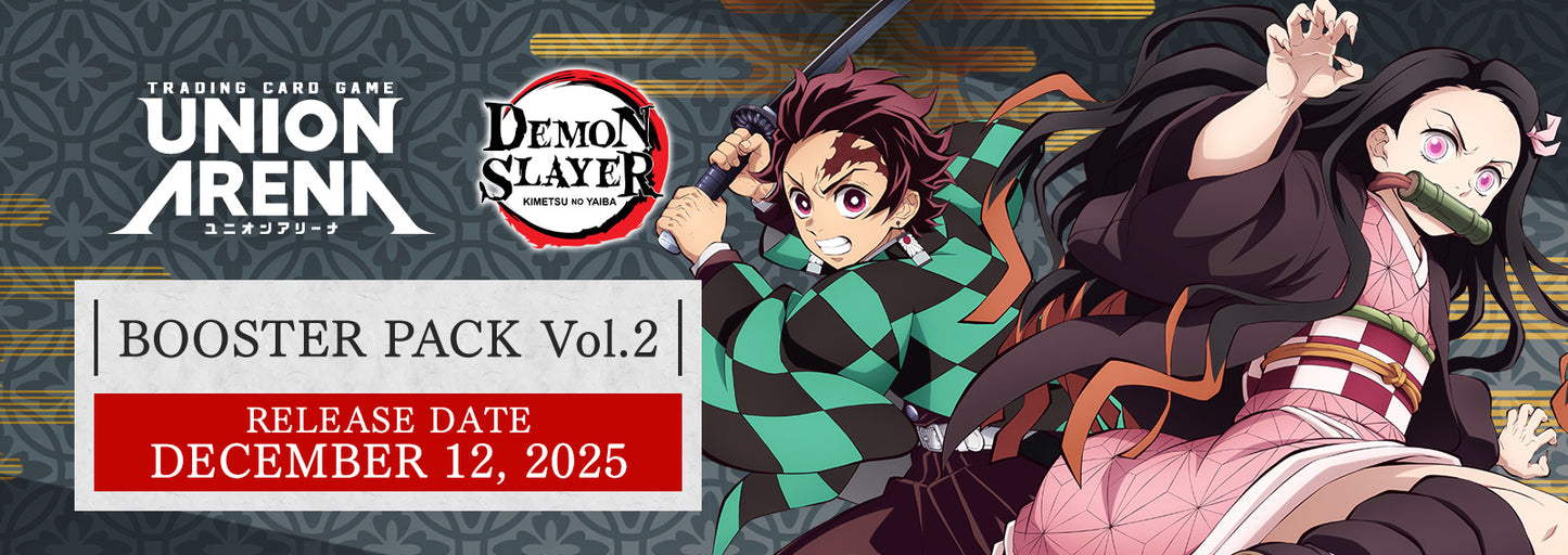 Union Arena: Demon Slayer Kimetsu No Yaiba Vol. 2 - Booster Box (English) Union Arena Sealed Bandai