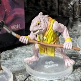 Dungeons & Dragons: Icons of the Realm: Vecna: Eve of Ruin: 1/40 Kuo-Toa (Set Spear) RPG Miniatures WizKids
