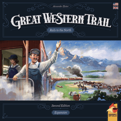 Great Western Trail (Second Edition): Rails To The North Expansion Board Games Eggert Spiele