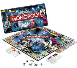 Monopoly: The Rolling Stones Board Games Hasbro