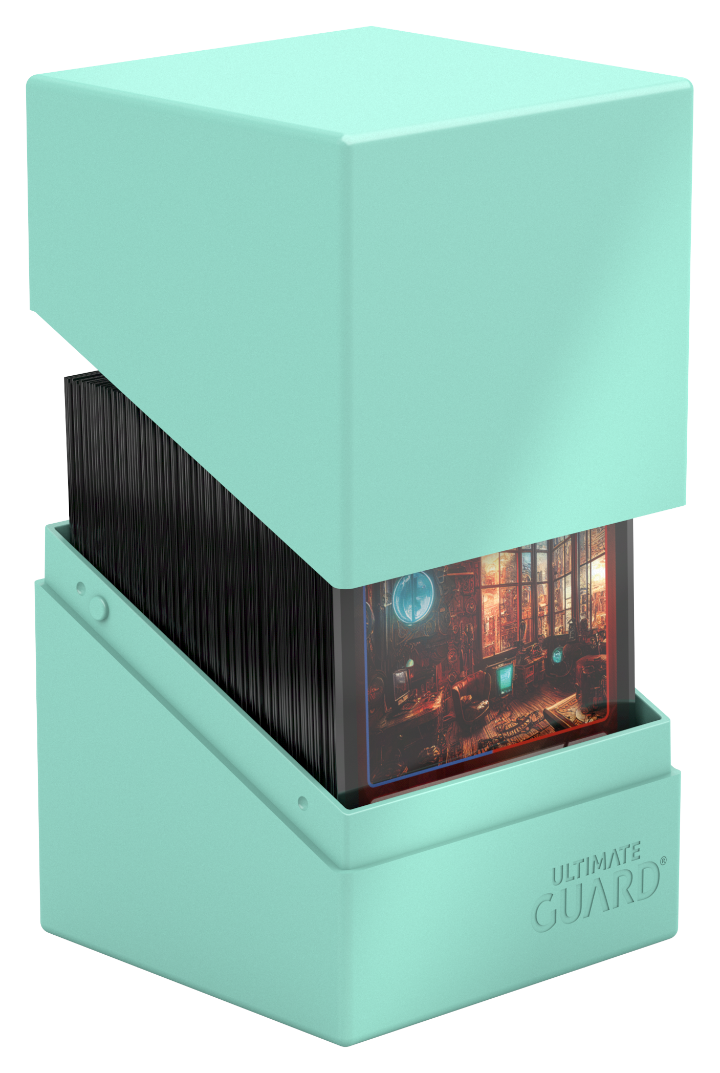 Ultimate Guard: Boulder 100+ - Pastel Solid Mint Green Deck Boxes & Storage Ultimate Guard