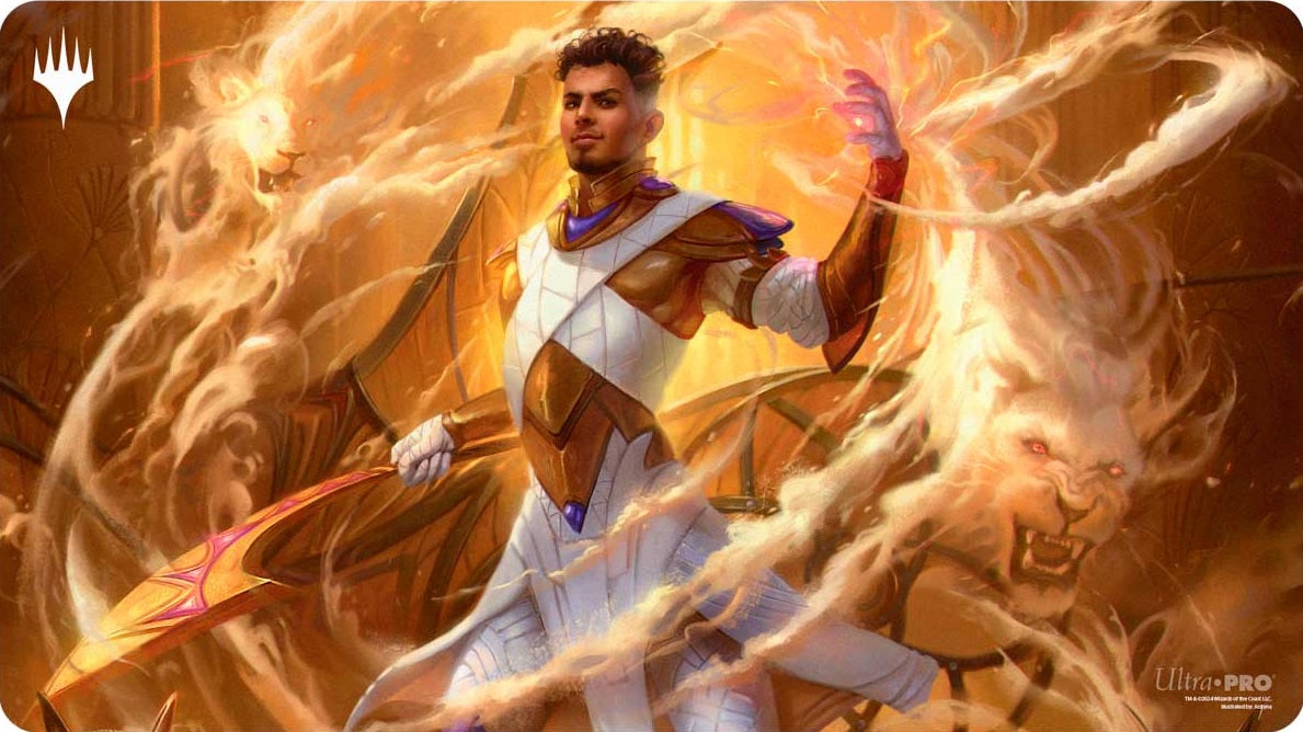 Ultra Pro: Playmat - "Basri, Tomorrow's Champion" MTG Aetherdrift Playmats Ultra Pro