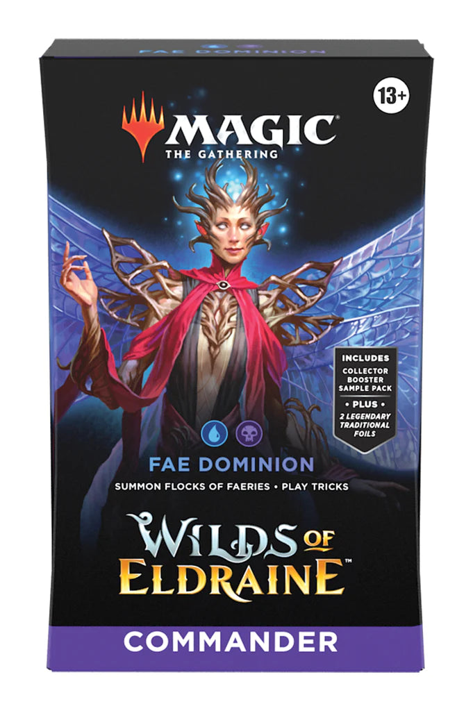 MTG Wilds of Eldraine Commander Deck: Fae Dominion MTG Sealed Magic: The Gathering