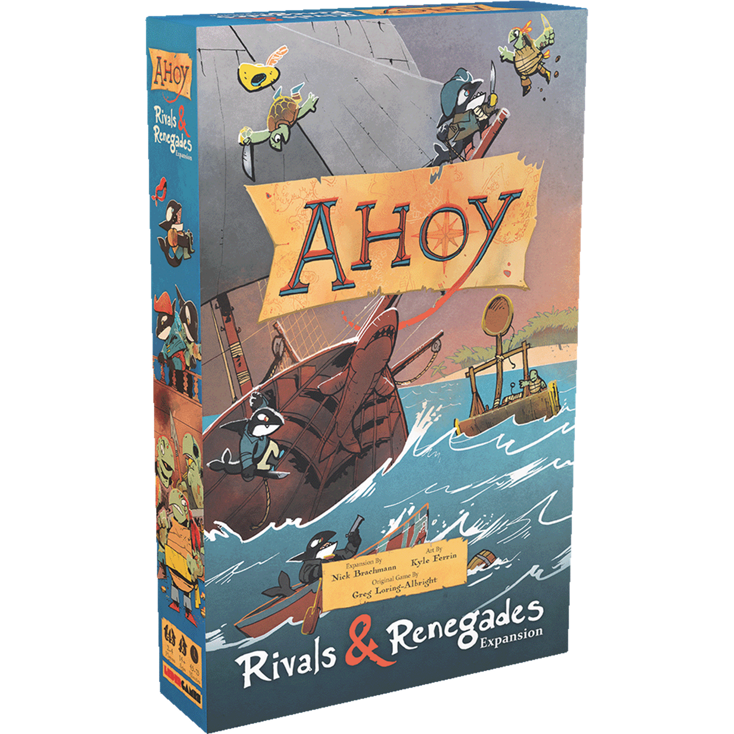 Ahoy: Rivals & Renegades Expansion Board Games Leder Games