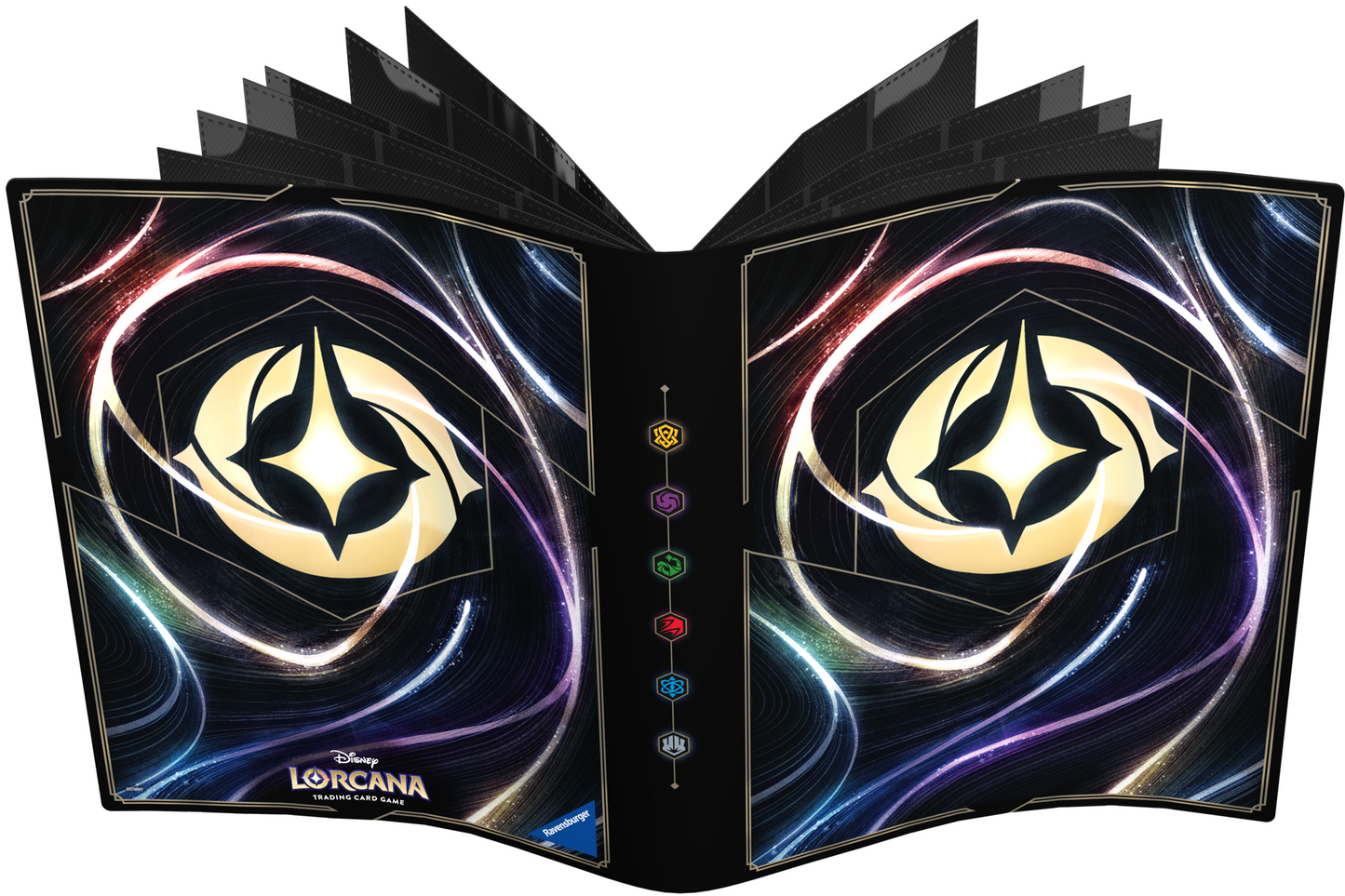 Disney Lorcana: 9 Pocket Portfolio - "Inkwell Card Back" Binders & Pages Ravensburger