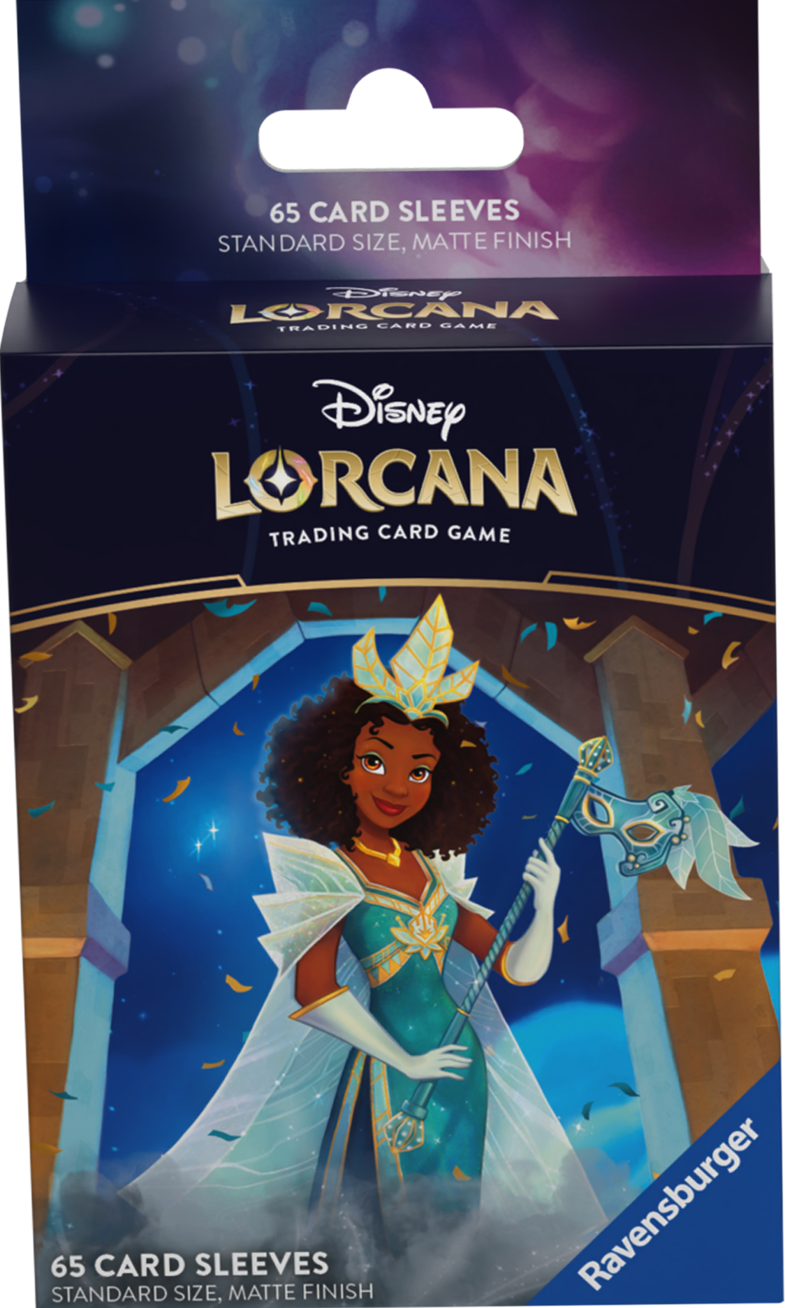 Disney Lorcana: Matte Art Sleeves - "Tiana" Shimmering Skies 65Ct Card Sleeves Ravensburger