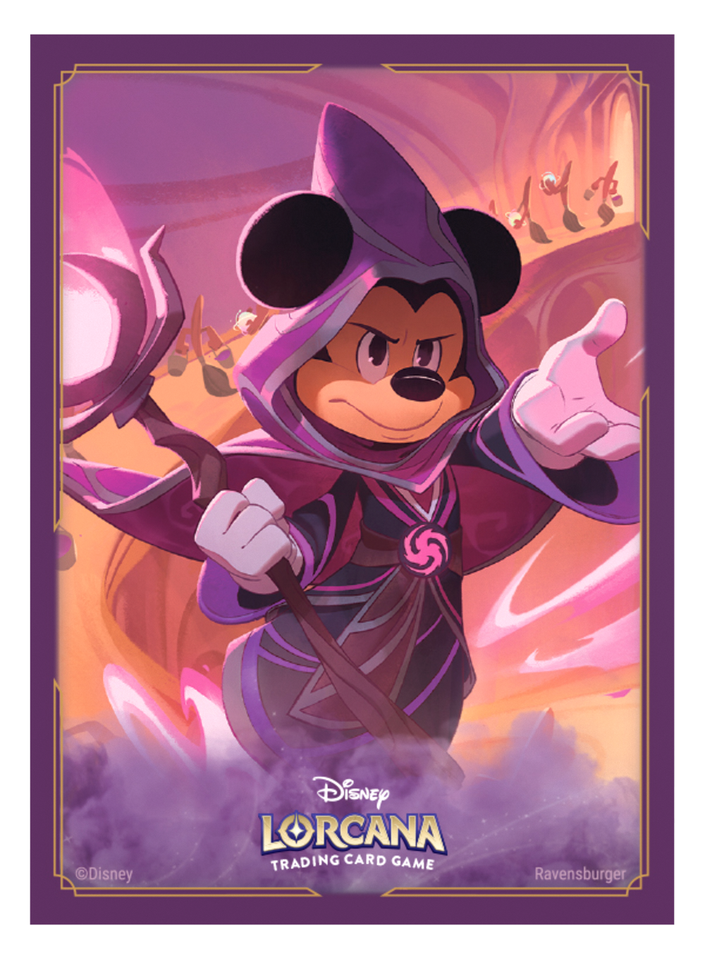 Disney Lorcana: Matte Art Sleeves - "Mickey Mouse" Reign of Jafar 65Ct Card Sleeves Ravensburger