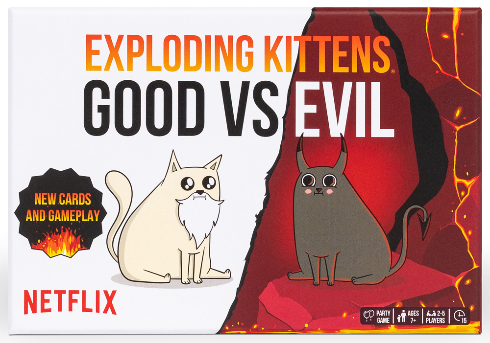 Exploding Kittens: Good vs Evil Board Games Exploding Kittens
