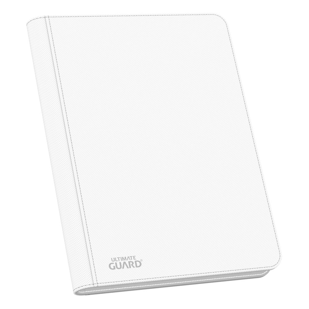 Ultimate Guard: 8-Pocket Zipfolio Xenoskin Binder - White Binders & Pages Ultimate Guard