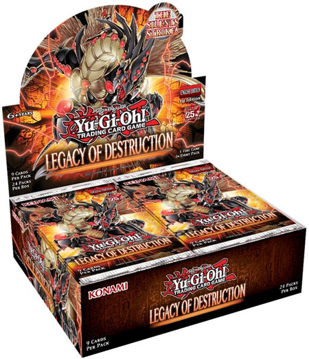Yu-Gi-Oh! Legacy of Destruction - Booster Box (Release Date: April 26)