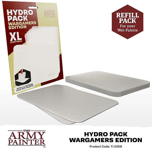 The Army Painter: Wet Palette Hydro Pack XL Wargamers Edition Model Tools & Glue Army Painter